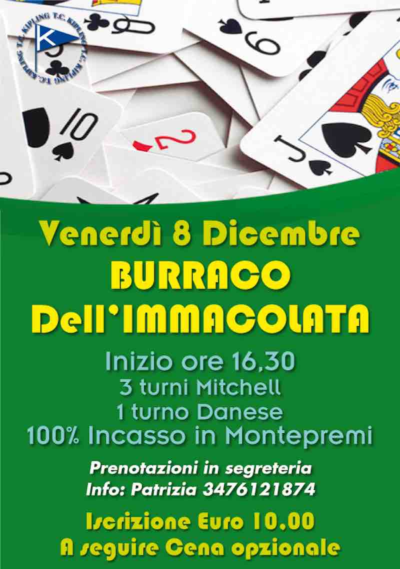 Burraco immacolata